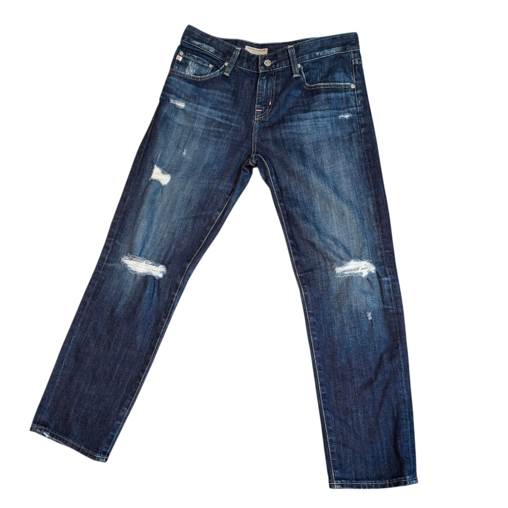 AG Adriano Goldschmeid Ex-Boyfriend Slouchy Slim Jeans U.S.A. Women Size 28R